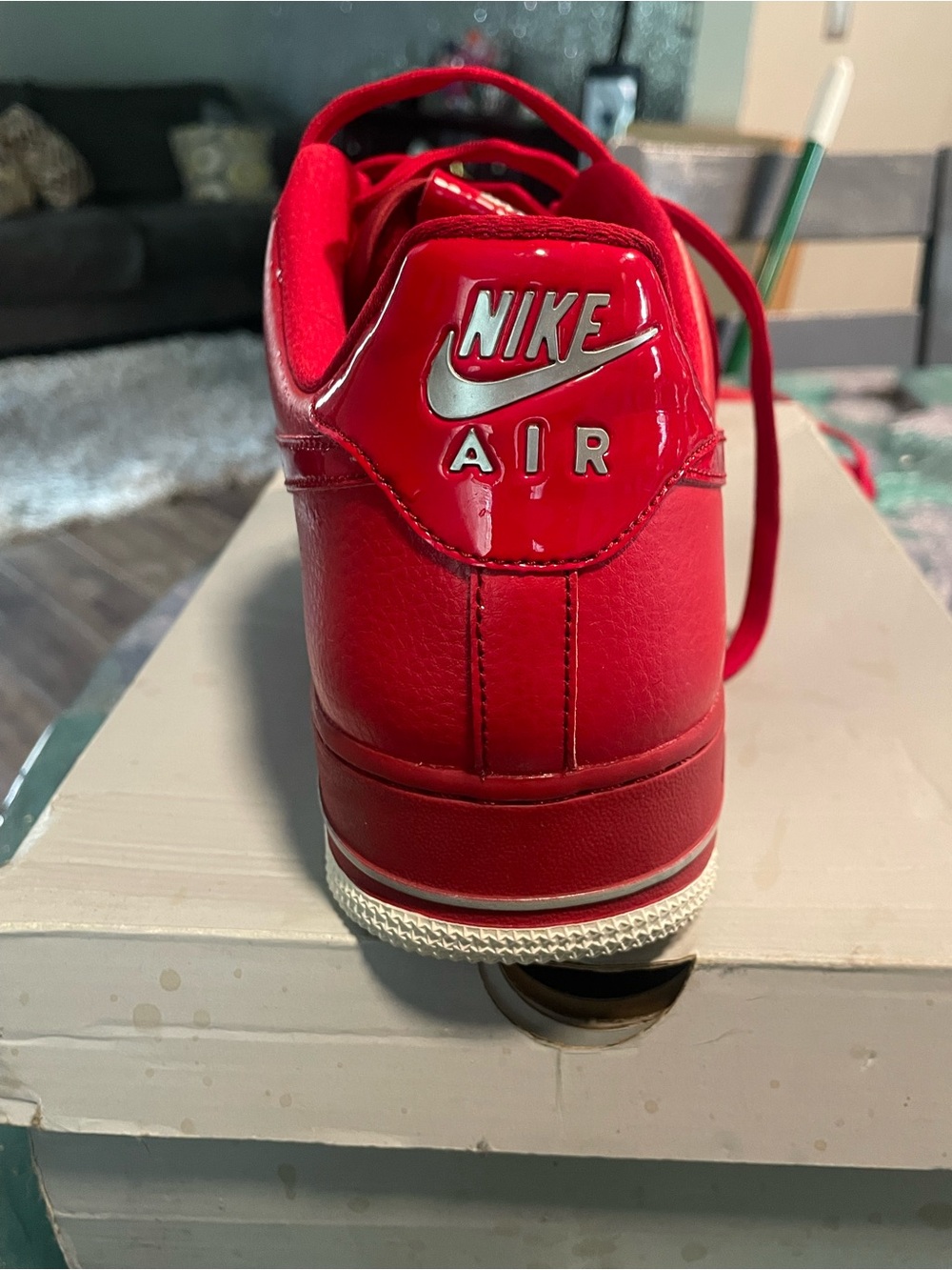 Air Force One 1️⃣ Rare Red Nike - Picture 9 of 11